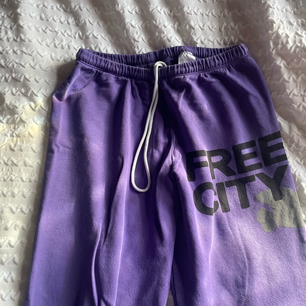 Purple Free City Sweatpants